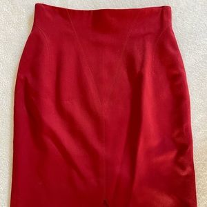 Vintage Red Skirt